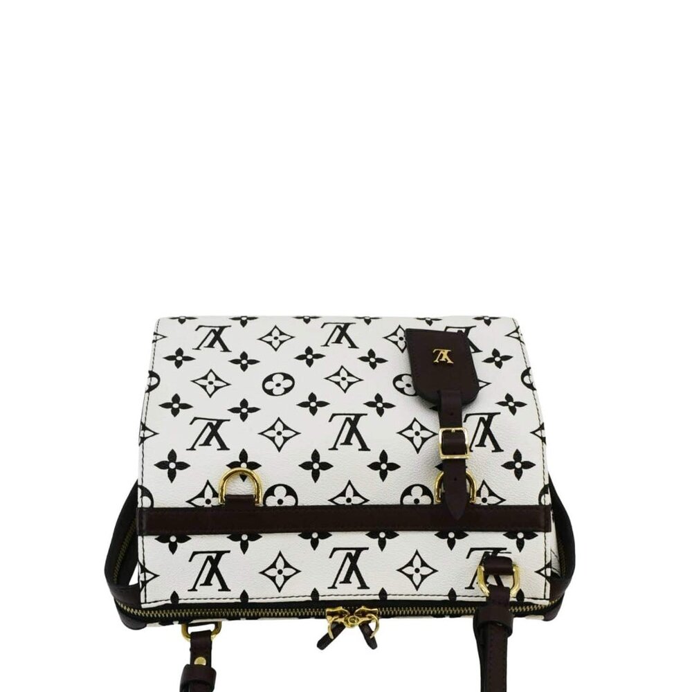 Louis Vuitton  Speedy Amazon PM Monogram Canvas Crossbody Bag White Chocolate - Picture 6 of 14